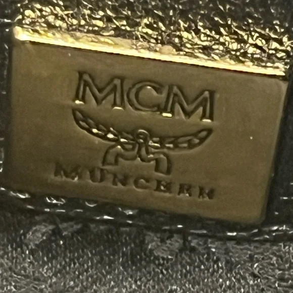 MCM Black Leather Boston Bag - Picture 13 of 15